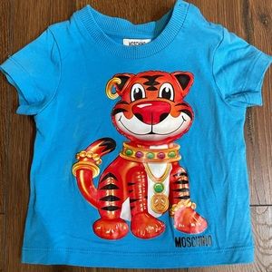 Moschino baby shorts set